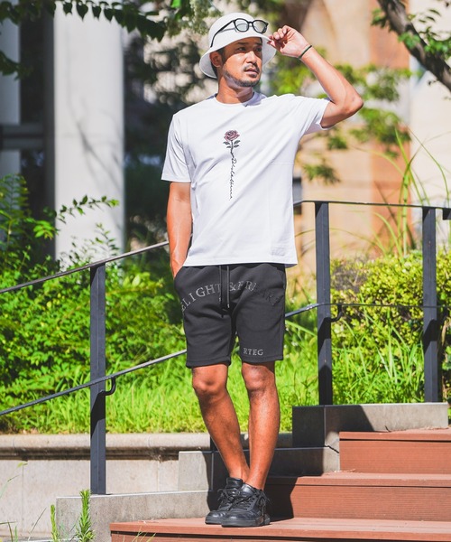 adamsJUGGLER（アダムスジャグラー）の「RTEG/M&ローズティー（Tシャツ/カットソー・メンズ・ホワイト/ブラック・S/XL/L/M/XXL）」の7枚目の写真
