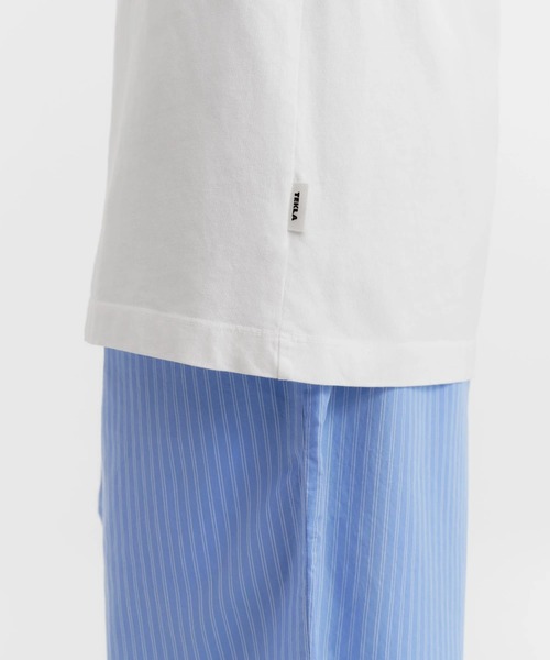 TEKLA(テクラ)の「Sleeping T-Shirt - Short Sleeved(Tシャツ/カットソー・メンズ・ホワイト/ブラック系その他/ブラック・S/M/L/XL/XXL)」の7枚目の写真