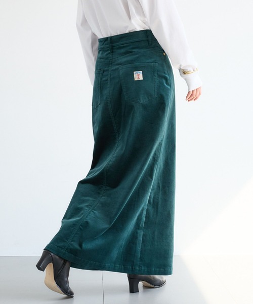 PICCADILLY（ピカデリー）の「BARNYARDSTORM / 【PICCADILLY(ピカデリー)】別注 / ライトコールスカート（スカート・レディース・ブラウン/グリーン・S/M）」の2枚目の写真