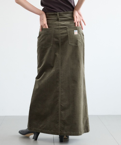 PICCADILLY（ピカデリー）の「BARNYARDSTORM / 【PICCADILLY(ピカデリー)】別注 / ライトコールスカート（スカート・レディース・ブラウン/グリーン・S/M）」の9枚目の写真