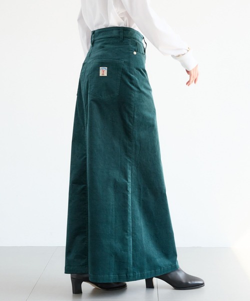 PICCADILLY（ピカデリー）の「BARNYARDSTORM / 【PICCADILLY(ピカデリー)】別注 / ライトコールスカート（スカート・レディース・ブラウン/グリーン・S/M）」の22枚目の写真