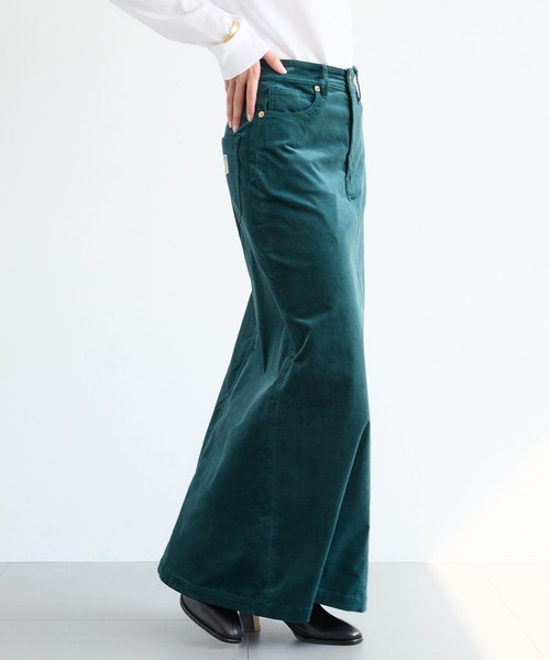 PICCADILLY（ピカデリー）の「BARNYARDSTORM / 【PICCADILLY(ピカデリー)】別注 / ライトコールスカート（スカート・レディース・ブラウン/グリーン・S/M）」の21枚目の写真