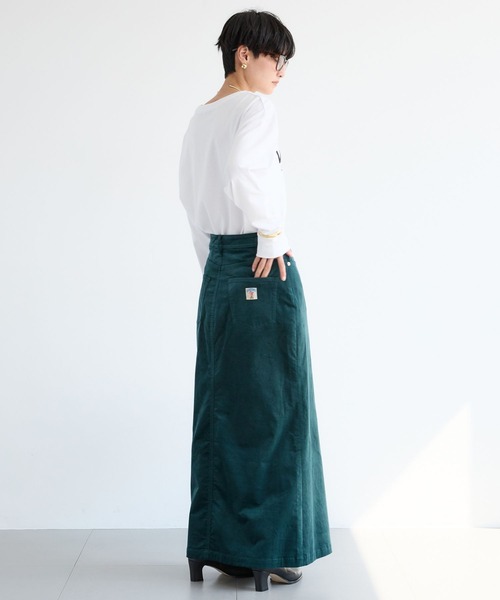 PICCADILLY（ピカデリー）の「BARNYARDSTORM / 【PICCADILLY(ピカデリー)】別注 / ライトコールスカート（スカート・レディース・ブラウン/グリーン・S/M）」の18枚目の写真