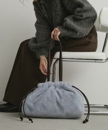 Aunt Marie's（アントマリーズ）の「ファー巾着トートバッグ（トートバッグ）」