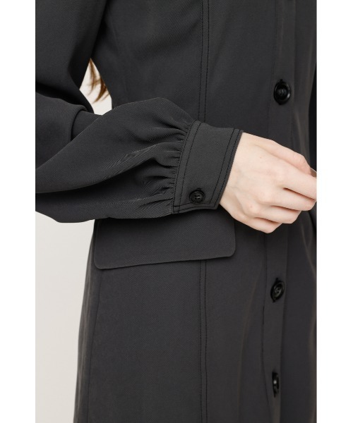 SLY（スライ）の「SAILOR COLLAR S/OP セーラーカラー ショートワンピース 秋服（ワンピース・レディース・ブラック/グレー・1/2）」の12枚目の写真