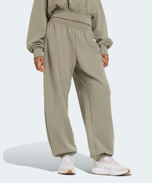 adidas(アディダス)の「ソフト ラックス ルーズ パンツ / アディダス adidas(スウェットパンツ・レディース・ブラック/カーキ/ホワイト/グリーン/パープル・SMALL/MEDIUM/LARGE/X-LARGE/XX-LARGE/X-SMALL)」の21枚目の写真