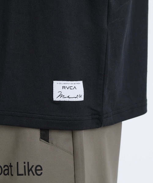 RVCA(ルーカ)の「RVCA メンズ VA X ALI RUMBLE POLO SS ポロシャツ 【2025年秋冬モデル】/ルーカモハメド・アリコラボポロシャツ(ポロシャツ・メンズ・ブラック・SMALL/MEDIUM/LARGE/X-LARGE)」の7枚目の写真