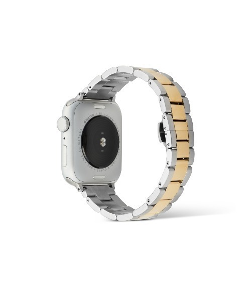 Daniel Wellington（ダニエルウェリントン）の「アップルウォッチ メッシュストラップ Smart Watch Link Two-Tone Strap 20mm（デジタル腕時計・レディース・シルバー×ゴールド・20mm）」の3枚目の写真