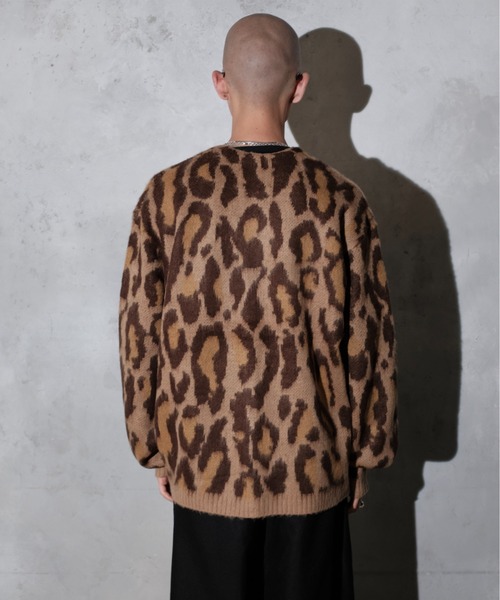 TOWNCRAFT（タウンクラフト）の「TOWN CRAFT タウンクラフト / SHAGGY VINTAGE V CARDIGAN アクリル 花柄（カーディガン/ボレロ・メンズ・グレー系1/その他1/グレー/オリーブ/カーキ/その他2・SMALL/MEDIUM/LARGE）」の19枚目の写真