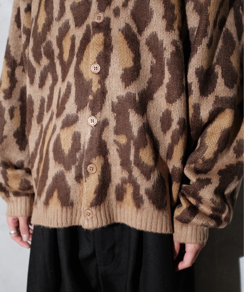 TOWNCRAFT（タウンクラフト）の「TOWN CRAFT タウンクラフト / SHAGGY VINTAGE V CARDIGAN アクリル 花柄（カーディガン/ボレロ・メンズ・グレー系1/その他1/グレー/オリーブ/カーキ/その他2・SMALL/MEDIUM/LARGE）」の20枚目の写真