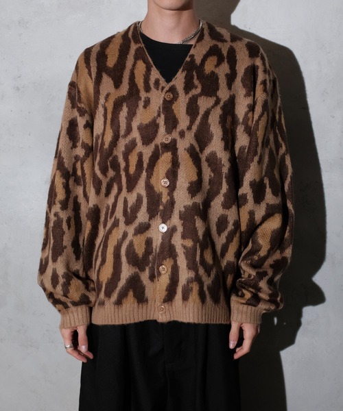 TOWNCRAFT（タウンクラフト）の「TOWN CRAFT タウンクラフト / SHAGGY VINTAGE V CARDIGAN アクリル 花柄（カーディガン/ボレロ・メンズ・グレー系1/その他1/グレー/オリーブ/カーキ/その他2・SMALL/MEDIUM/LARGE）」の22枚目の写真