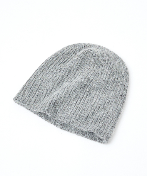 Ruben（ルーベン）の「【RUBEN/ルーベン】RUS-8344/アンゴラビーニー/ANGORA LAKED BEANIE/帽子/ビーニー/シンプル【WEB限定】（ニットキャップ/ビーニー・レディース・グレー/ベージュ・フリー）」の8枚目の写真