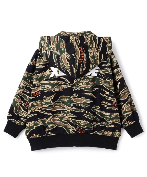 セール】タイガーカモツイルフードブルゾン（ブルゾン）｜XLARGE KIDS