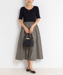 NOLLEY’S Sophi | ウォッシャブルカット×タフタドッキングワンピース(ワンピース)