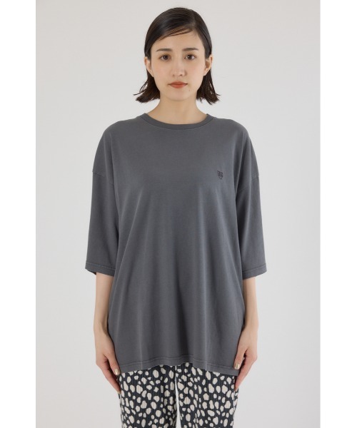 RODEO CROWNS WIDE BOWL(ロデオクラウンズワイドボウル)の「バンダナピグメントTシャツ(Tシャツ/カットソー・レディース・チャコールグレー/ライトブルー/オフホワイト・FREE)」の20枚目の写真