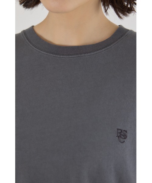 RODEO CROWNS WIDE BOWL(ロデオクラウンズワイドボウル)の「バンダナピグメントTシャツ(Tシャツ/カットソー・レディース・チャコールグレー/ライトブルー/オフホワイト・FREE)」の14枚目の写真