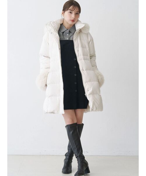 MERCURYDUO（マーキュリーデュオ）の「フェイクファー付き