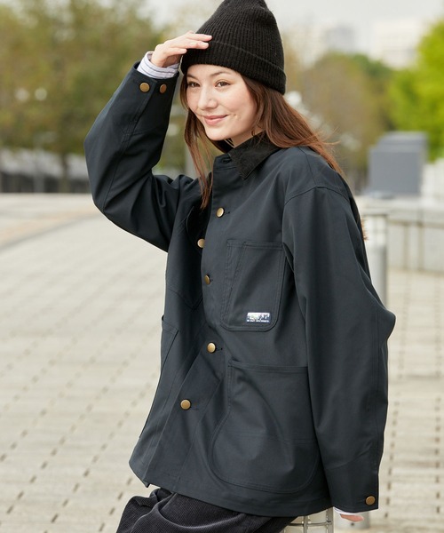 セットアップ対応】ファンクショナルチノツイル 襟コーデュロイ