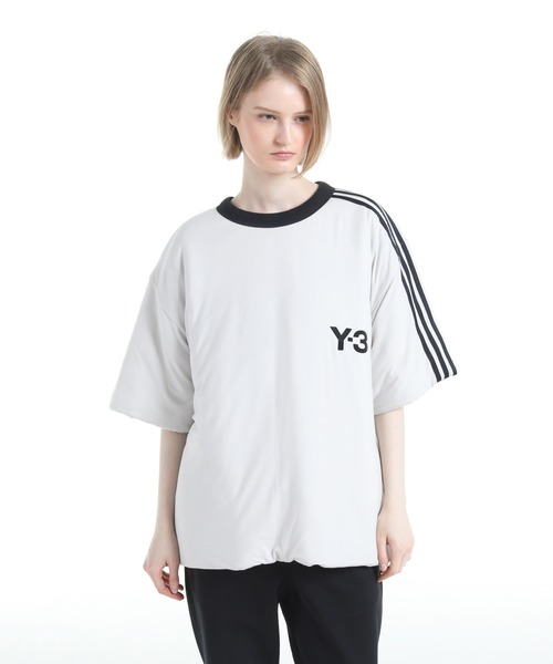 セール】Y-3 PADDED SHORT SLEEVE TEE 3-STRIPES（Tシャツ/カットソー