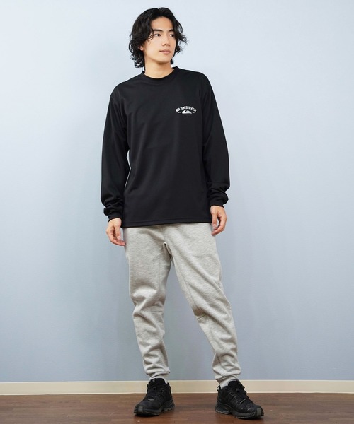 ✳️良品★クイックシルバー ★ロンスプ★超伸縮生地★オーダーL位★信頼の日本製 セール】QUIKSILVER/クイックシルバー ロンT/長袖Tシャツ バック