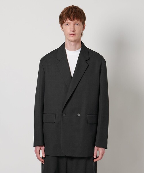 別注】＜BEAUTY&YOUTH × LOEFF＞ウールギャバジン ボックスジャケット