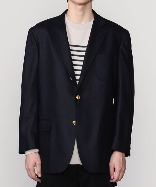 Brooks Brothers brooks cool 3Bジャケット Brooks Brothers | ウールカシミヤ 3Bブレザー MEN（テーラード