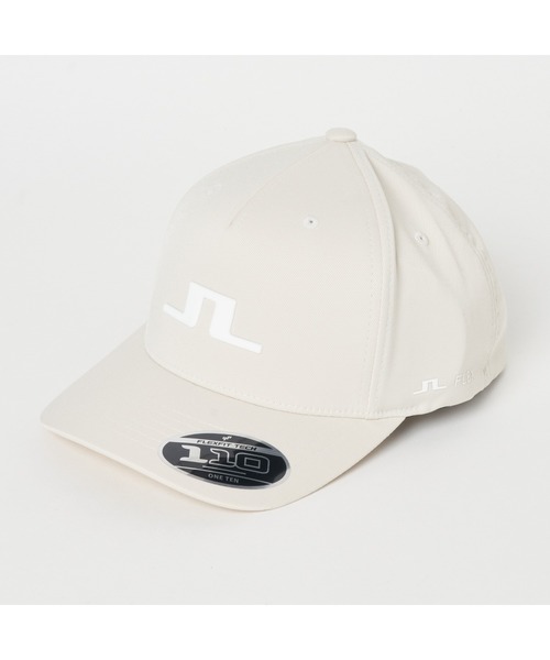 J.LINDEBERG(ジェイリンドバーグ)の「【J.LINDEBERG/GOLF】メンズ Flexfitキャップ(キャップ・メンズ・ホワイト/レッド/ネイビー/アイボリー/ブラック/カーキ/ターコイズブルー・99)」の2枚目の写真