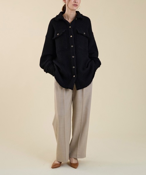 marmors（マルモア）の「【marmors】straight wide pants〈セットアップ対応〉（その他パンツ・レディース・グレー/ベージュ/ライトグレー・36）」の13枚目の写真