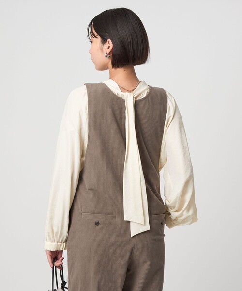 2WAY ボウタイ ブラウス（シャツ/ブラウス）｜green label relaxing