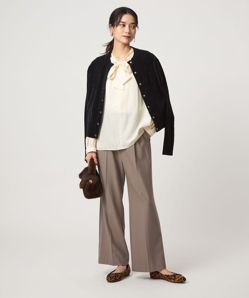 セール】2WAY ボウタイ ブラウス（シャツ/ブラウス）｜green label