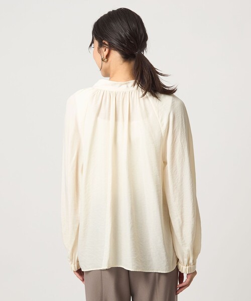 セール】2WAY ボウタイ ブラウス（シャツ/ブラウス）｜green label