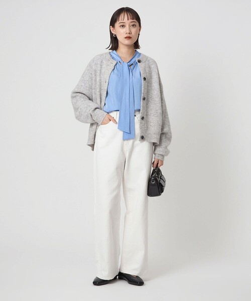 セール】2WAY ボウタイ ブラウス（シャツ/ブラウス）｜green label