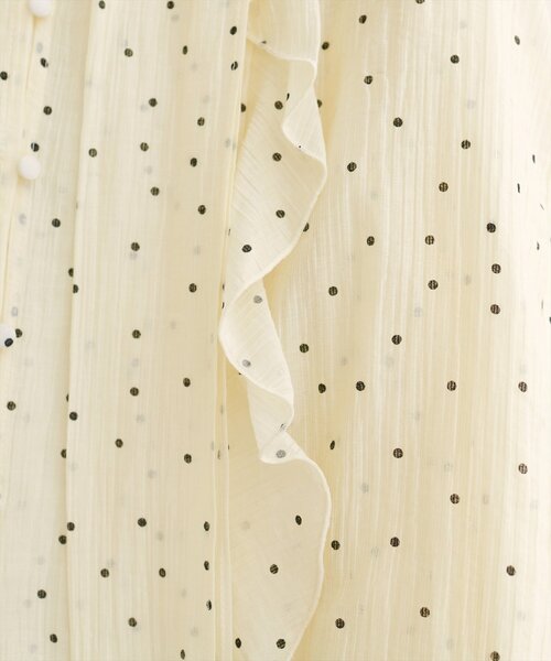 natural couture（ナチュラルクチュール）の「〈mizukoto〉ボウタイフリルブラウス（シャツ/ブラウス・レディース・ネイビー/ミント/その他1・FREE）」の10枚目の写真