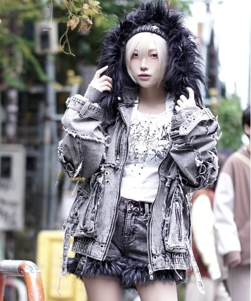 REFLEM/レフレム』デニムフリンジN2Bジャケット（ブルゾン）｜REFLEM