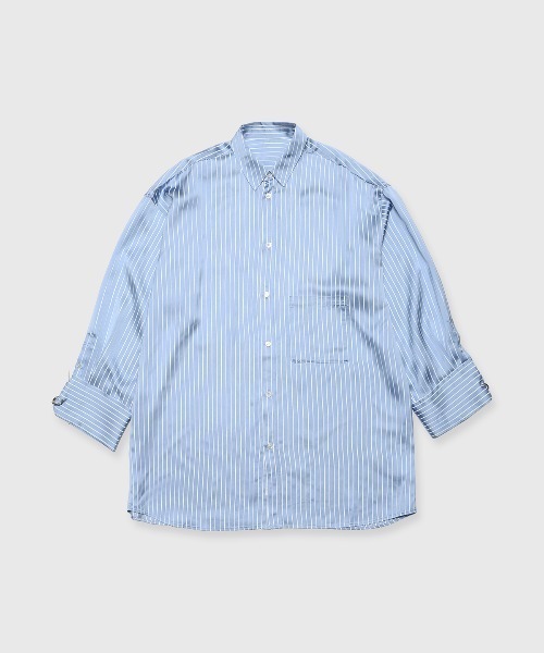 jose moon サテンストライプシャツ JOSEMOON SATIN STRIPE SHIRT/ジョゼムーンサテンストライプシャツ