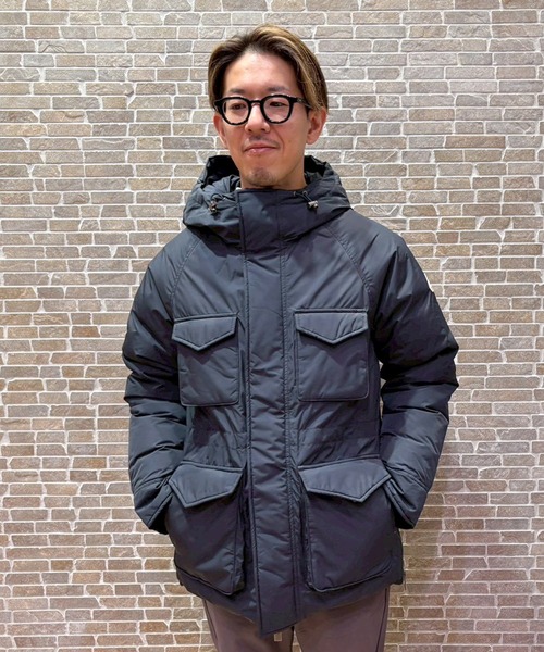 Pyrenex（ピレネックス）の「PYRENEX(ピレネックス) BAZUS(バズス）（ダウンジャケット/コート・メンズ・ブラック/ネイビー・MEDIUM/LARGE/X-LARGE）」の2枚目の写真