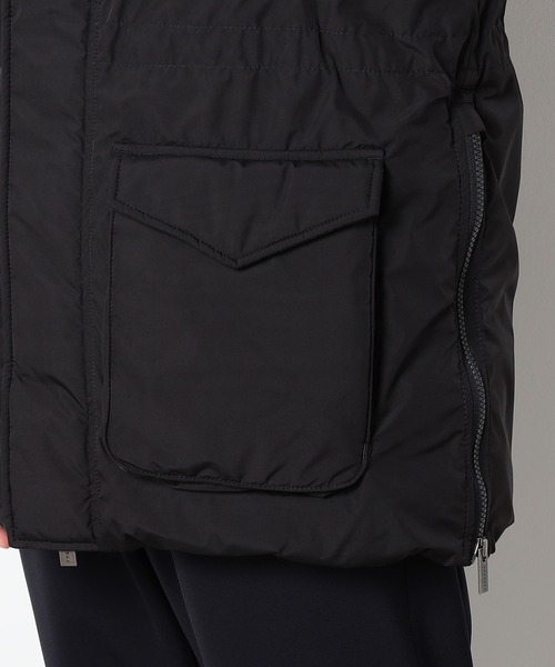 Pyrenex（ピレネックス）の「PYRENEX(ピレネックス) BAZUS(バズス）（ダウンジャケット/コート・メンズ・ブラック/ネイビー・MEDIUM/LARGE/X-LARGE）」の12枚目の写真