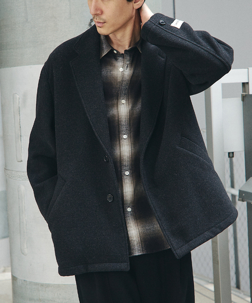 S140 ウール モッサ オーバー ジャケット（その他アウター）｜JOURNAL