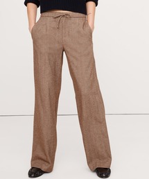 Banana Republic | ワイドレッグ フランネル ドローストリング プルオンパンツ(その他パンツ)