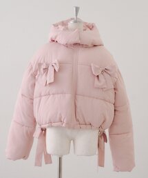 Another Branch olive des olive | 2WAYリボン中綿ブルゾン(ブルゾン)