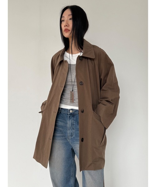 Didot.showroom（ディドット ショールーム）の「ダスティートーンジャケット（その他アウター・レディース・カーキ/ブラウン・FREE）」の2枚目の写真