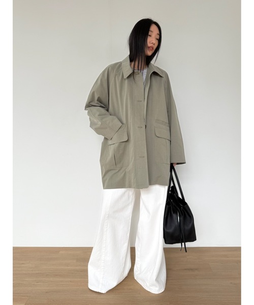 Didot.showroom（ディドット ショールーム）の「ダスティートーンジャケット（その他アウター・レディース・カーキ/ブラウン・FREE）」の16枚目の写真