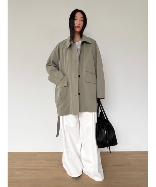 Didot.showroom（ディドット ショールーム）の「ダスティートーンジャケット（その他アウター・レディース・カーキ/ブラウン・FREE）」の20枚目の写真