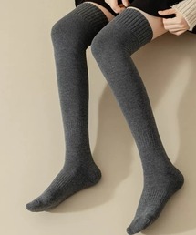 ampm | あったか秋冬ニーハイソックス(ソックス/靴下)