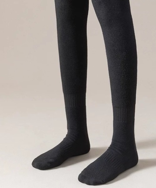 ampm（エーエムピーエム）の「あったか秋冬ニーハイソックス（ソックス/靴下・レディース・グレー/ブラウン/ブラック・FREE）」の11枚目の写真