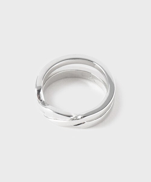 tk.TAKEO KIKUCHI（ティーケータケオキクチ）の「クロスリング（リング・メンズ・シルバー系その他/シルバー・17）」の5枚目の写真