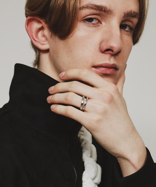 tk.TAKEO KIKUCHI（ティーケータケオキクチ）の「クロスリング（リング・メンズ・シルバー系その他/シルバー・17）」の6枚目の写真