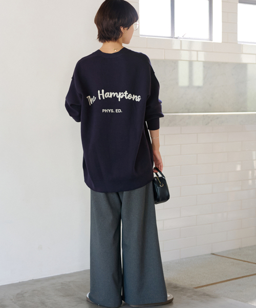 JOURNAL STANDARD relume(ジャーナルスタンダード レリューム)の「《追加》ジャガードルーズニットカーディガン(カーディガン/ボレロ・レディース・グレー/ネイビー・FREE)」の7枚目の写真