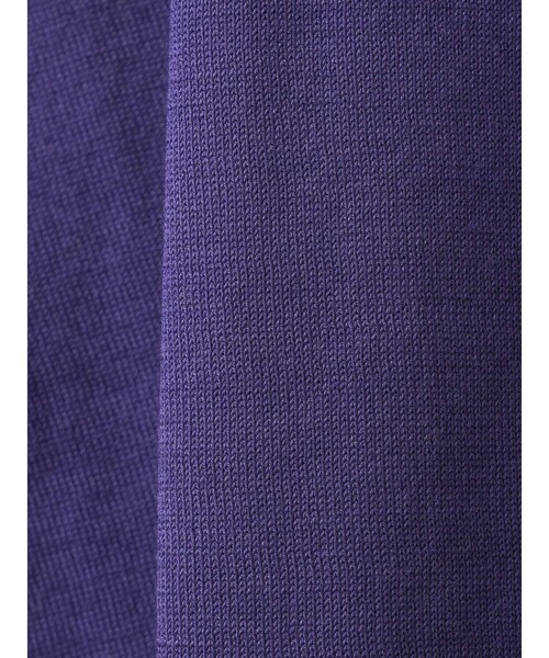 mizuiroind（ミズイロインド）の「mizuiro ind Vネックワイドカーディガン（カーディガン/ボレロ・レディース・ブラック/アイボリー/ネイビー/パープル・FREE）」の6枚目の写真