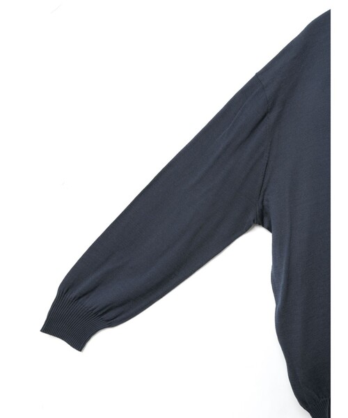 mizuiroind（ミズイロインド）の「mizuiro ind Vネックワイドカーディガン（カーディガン/ボレロ・レディース・ブラック/アイボリー/ネイビー/パープル・FREE）」の17枚目の写真